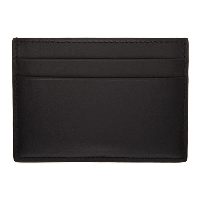 Shop Versace Black Virtus Card Holder In K41ot Black