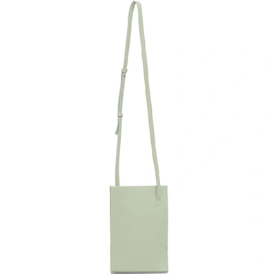 Shop Aesther Ekme Green Twisted Bag In 138 Mint