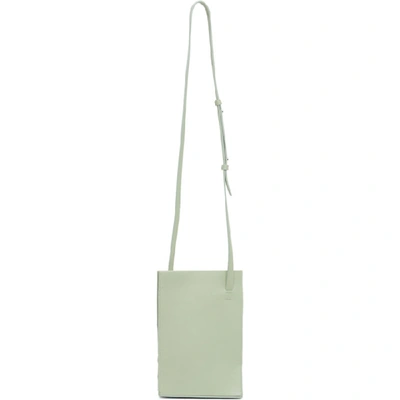 Shop Aesther Ekme Green Twisted Bag In 138 Mint