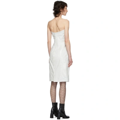 Shop Ann Demeulemeester White Gleam Dress In 001 White