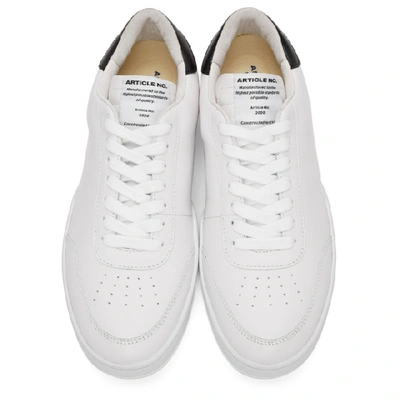 Shop Article No . Ssense Exclusive White And Black 0517-04-03 Sneakers In White/black