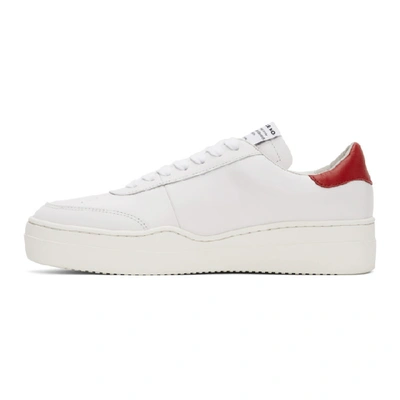 Shop Article No . Ssense Exclusive White And Red 0517-04-07 Sneakers In White/red