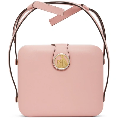 Shop Lanvin Pink Bento Bag In 50 Pink
