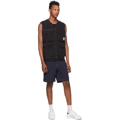 CARHARTT CARHARTT WORK IN PROGRESS BLACK HAYES VEST 