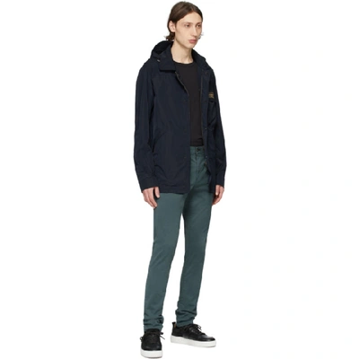 Shop Belstaff Navy Weekender Jacket In 80092 Drkin