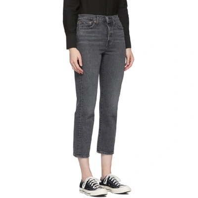 Shop Levi's Levis Black Wedgie Straight Jeans In Break A Leg