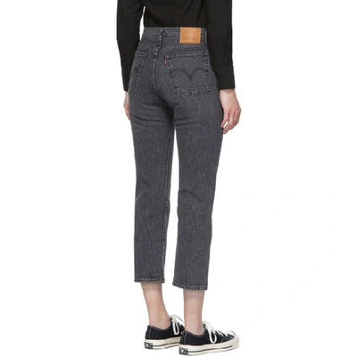 Shop Levi's Levis Black Wedgie Straight Jeans In Break A Leg