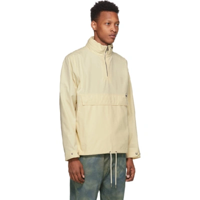 Shop Aimé Leon Dore Off-white Anorak Jacket In Parmesan