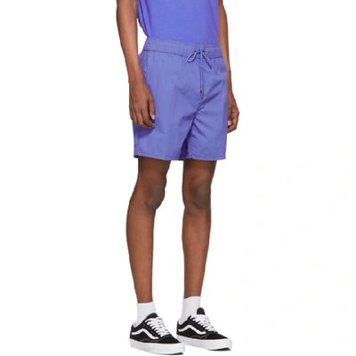 Shop Aimé Leon Dore Blue Core Shorts In Amp Blue