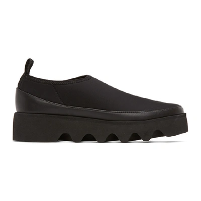 Shop Issey Miyake Black United Nude Edition Bounce Sneakers In 15 Black