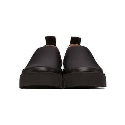 Shop Issey Miyake Black United Nude Edition Bounce Sneakers In 15 Black