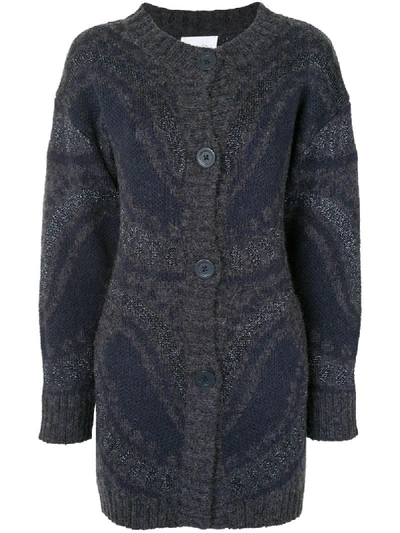 Shop Alice Mccall Windswept Cardi-coat In Blue