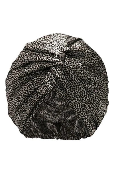 Shop Slip Pure Silk Hair Wrap In Leopard