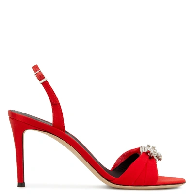 Shop Giuseppe Zanotti Tiphaine In Red