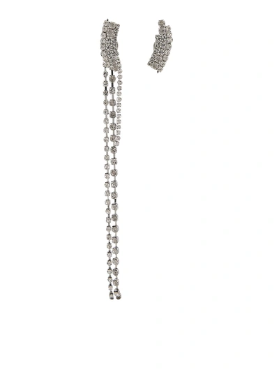 Shop Federica Tosi Earring Sophie In Silver Color