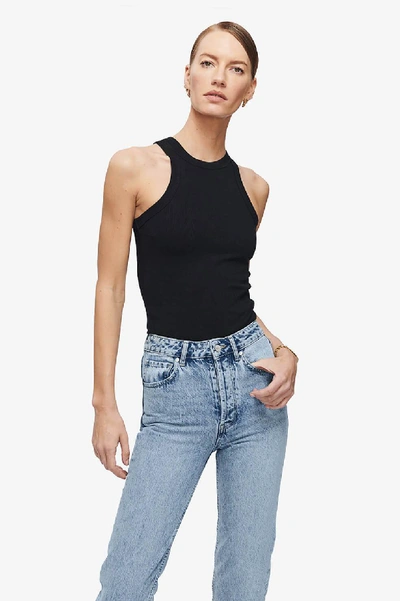 Anine Bing Va Tank Top In Black