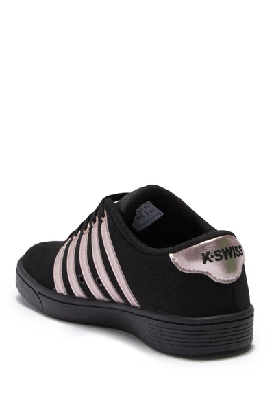 Shop K-swiss Court Pro Ii Cmf Leather Sneaker In Black/rosewater