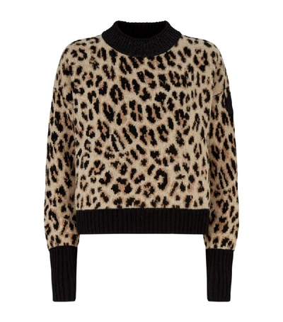 Shop Moncler Leopard Sweater