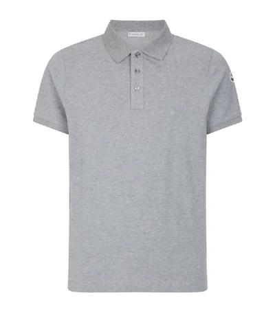 Shop Moncler Short-sleeved Polo Shirt