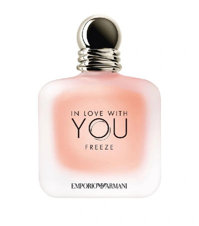 Shop Armani Collezioni Arm In Love With You Freeze Edp 100ml In White