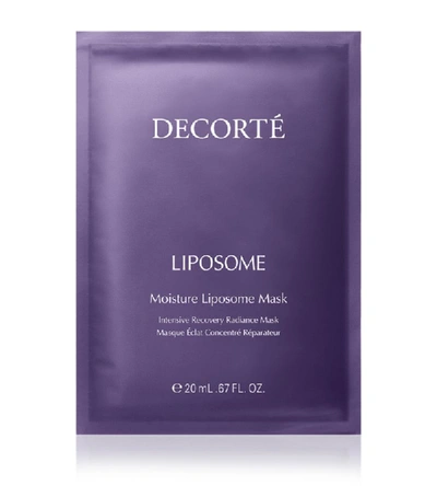 Shop Decorté Liposome Moisturising Mask (pack Of 6) In White