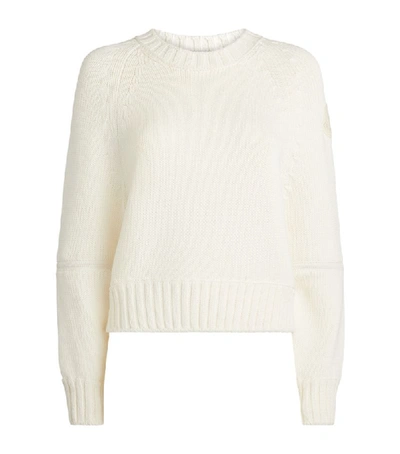 Shop Moncler Knitted Sweater