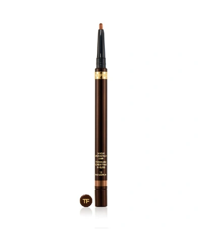 Shop Tom Ford Emotionproof Eyeliner In Metallic