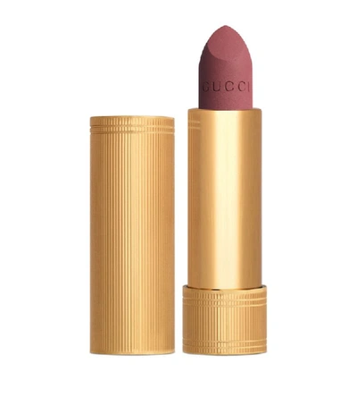 Shop Gucci Rouge À Lèvres Mat Lipstick In Pink