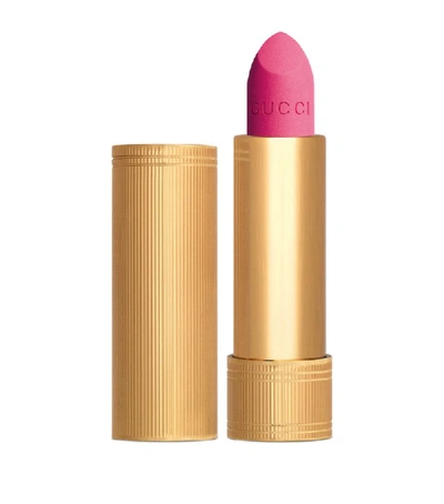 Shop Gucci Rouge À Lèvres Mat Lipstick In Pink
