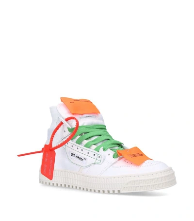 Shop Off-white Leather Off Court Sneakers