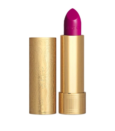 Shop Gucci Rouge À Lèvres Voile Lipstick In Purple