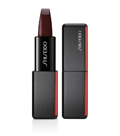 Shop Shiseido Shis Modernmatte Lipstick Drk Fantasy 18 In Red