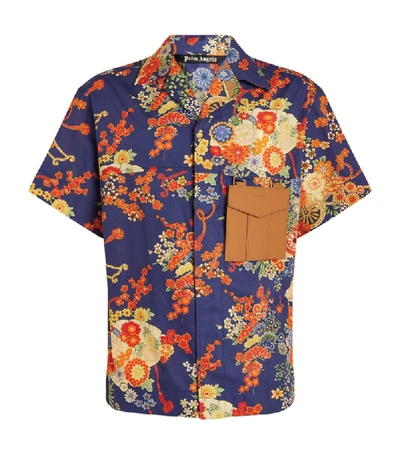 Shop Palm Angels Blooming Shirt