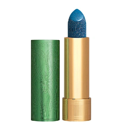 Shop Gucci Rouge À Lèvres Lunaison Lipstick In Blue