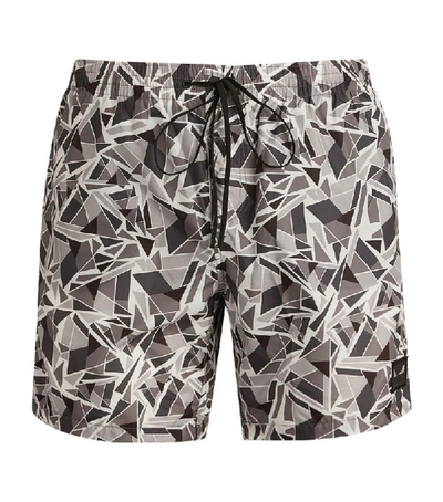 Shop Fendi Cubicswim Shorts