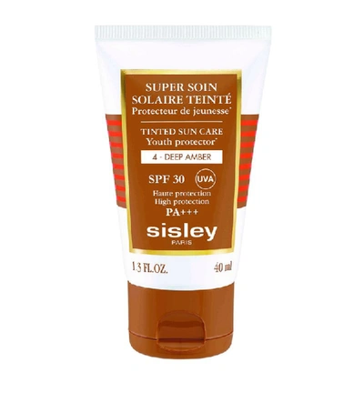 Shop Sisley Paris Super Soin Solaire Tinted Sun Care Spf 30 (40ml) In Gold