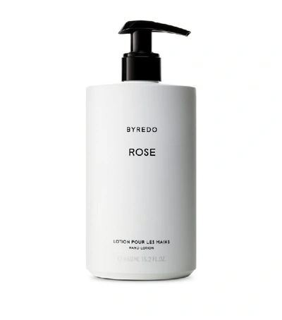 Shop Byredo Rose Hand Lotion (450ml) In White