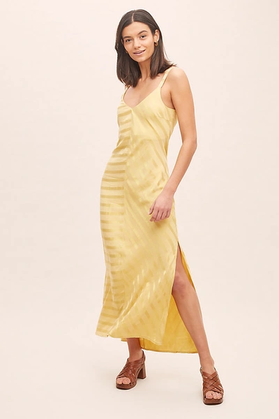 Shop Storm & Marie Jerry Slip Dress In Yellow