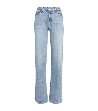 Shop Paige Leenah Wide-leg Jeans