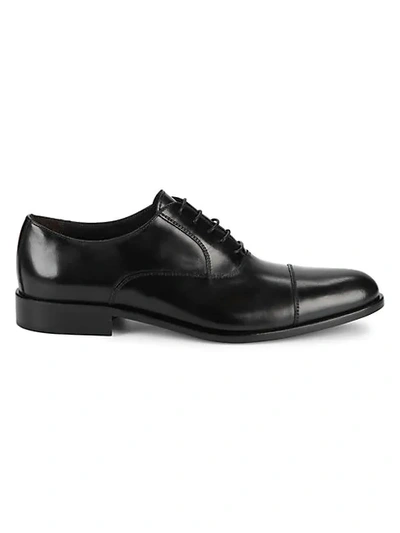 Shop To Boot New York Mcallen Leather Oxfords In Black