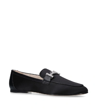 Shop Tod's Satin Loafers