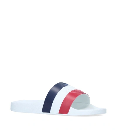 Shop Moncler Basile Logo Slides