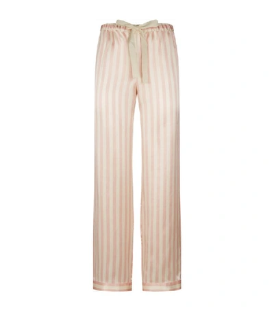 Shop Morgan Lane Silk Chantal Pyjama Pants