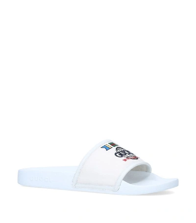 Shop Gucci Pursuit Gg Worldwide Slides