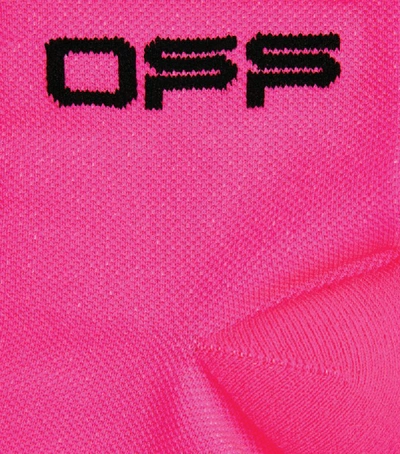 Shop Off-white Logo Socks