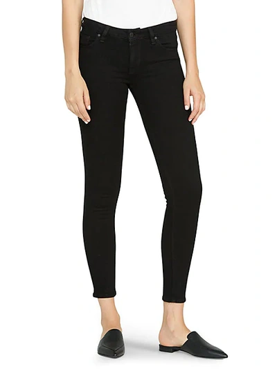 Shop Hudson Women's Krista Low-rise Ankle Super Skinny Jeans In Black