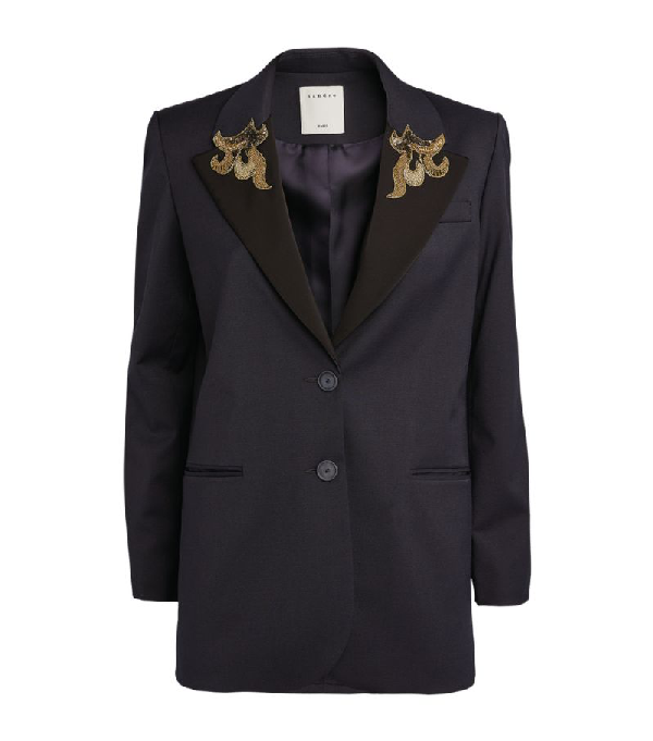 sandro tailored jacket