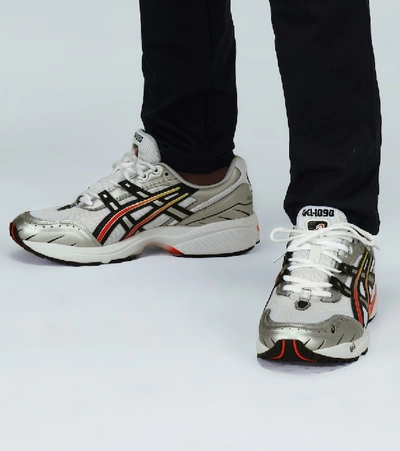 Shop Asics Gel-1090 Sneakers In White