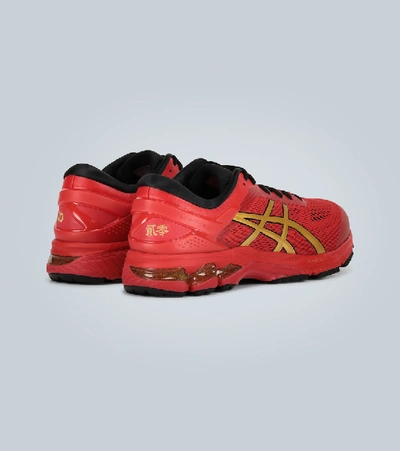 Shop Asics Gel-kayano 26 Lucky Sneakers In Red