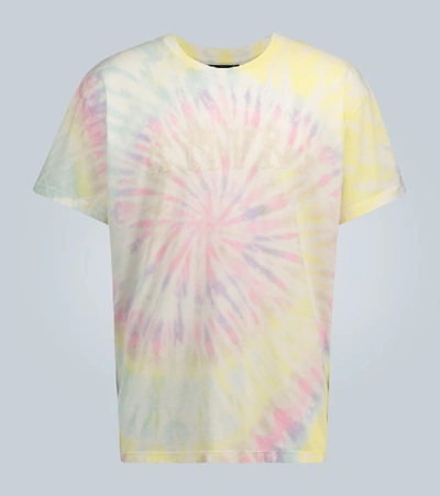 Shop Amiri Tie-dye Hippie T-shirt In Multicoloured